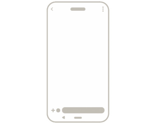 Feedback and surveys SMS example